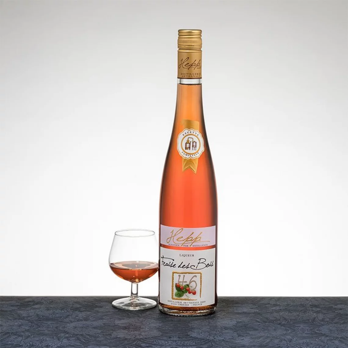 Liqueur De Fraise Des Bois 18 Distillerie Hepp