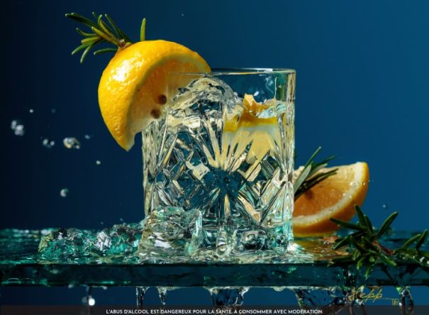 Gin Fizz Liqueur de Poire et Gin Uberach by Hepp